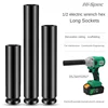 1PC 1/2" Hex Adapter Deep Socket CRV Long Wrench Socket Set Tool Impact Hex Wrench Socket 14/17/19/22mm For Car Repair 3