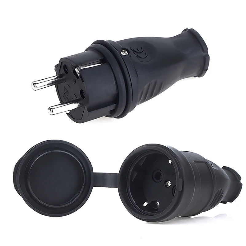 EU R212/R012 방수 수 커넥터, 16A 250AC 전기 플러그 소켓, CE 승인, 4000W 전원 야외 플러그 소켓