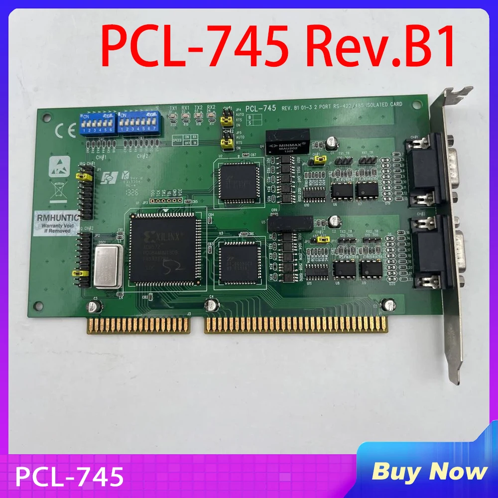 

Коммуникационная карта 2-Port RS-422/485 ISA серийная карта для Advantech PCL-745 REV.B1