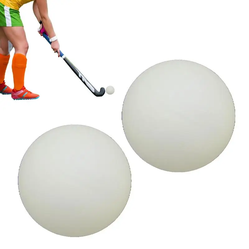 

Glow-in-the-Dark Hockey Pucks for Kids, Light Up Green Dodgeballs, Sports Balls, Glowing Party Supplies, 2Pcs