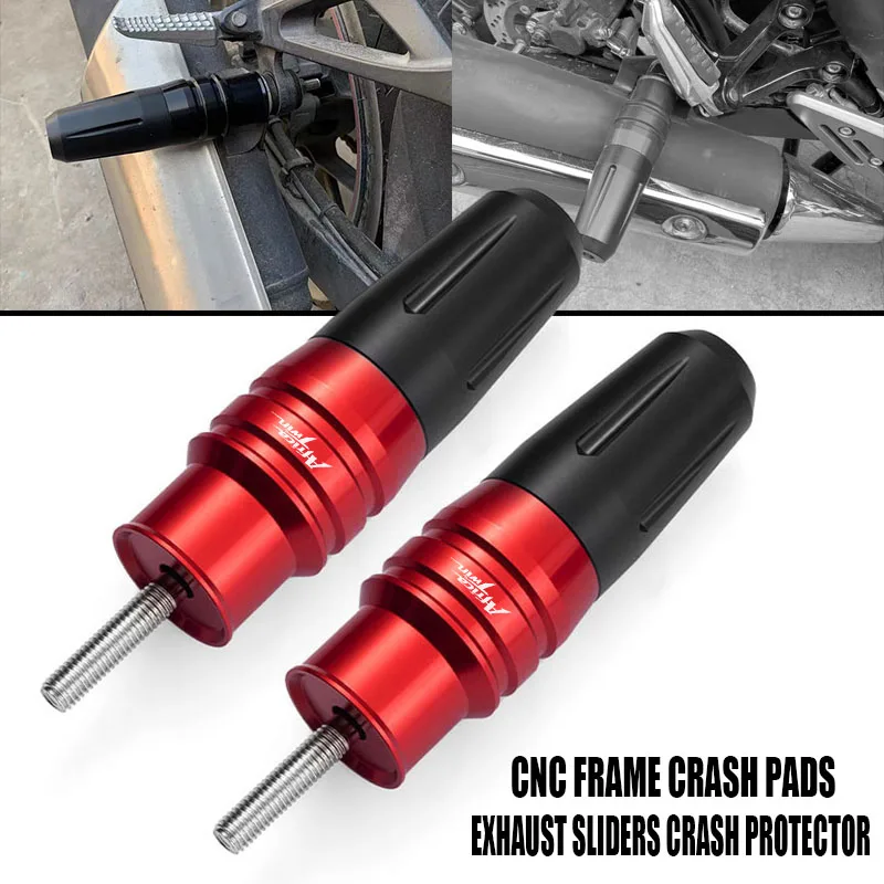 

Aluminum Motorcycle Exhaust Slider Crash Protector Exhaust Sliders Protection For Honda CRF1000L Africa twin CRF 1000 L 1000L