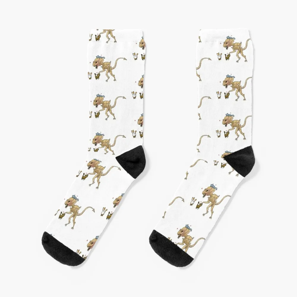 

PumpkinHead Loves Kittens Socks Mens Gifts