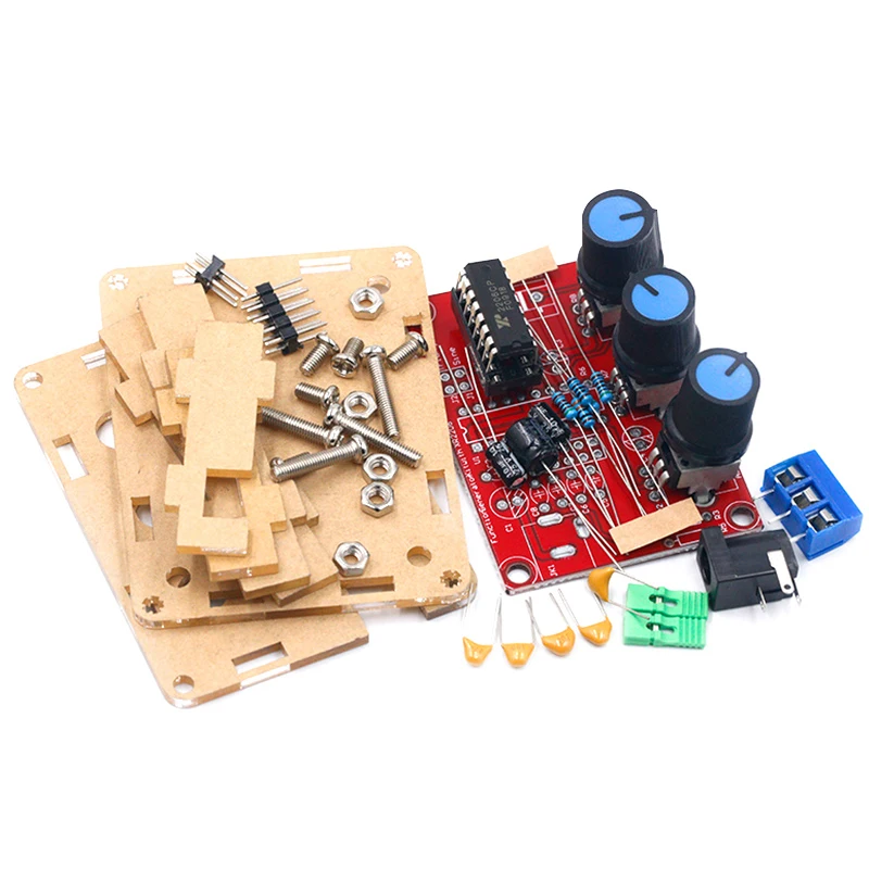 High Precision DIY Signal Generator Kit with Adjustable Frequency Range (1Hz-1MHz)