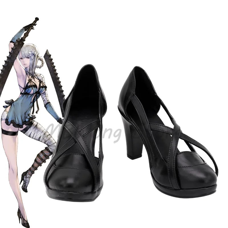 

NieR Replicant kaine Cosplay Shoes Boots Game Nier Gestalt Role Play Halloween Carnival Christmas Party Outfit Prop Custom Made