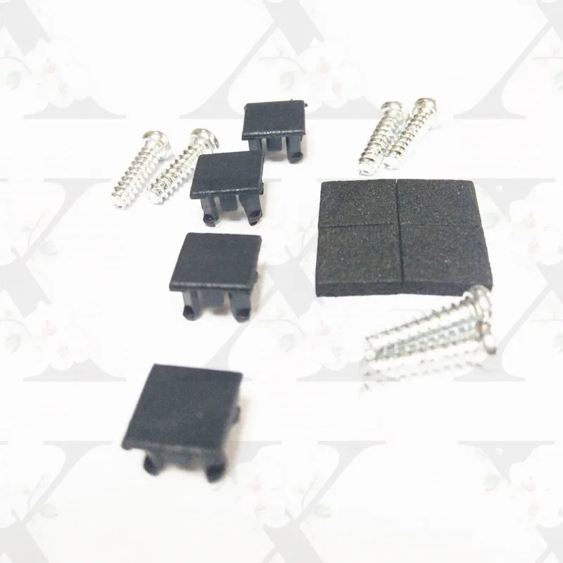 나사 키트 수리 부품 PS2 3W/5W/7W/9W 콘솔 커버 나사 고무 패드 PS2 3000X/5000X/7000X/9000X 하우징 케이스 나사 세트