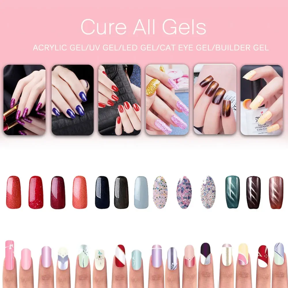 54 W Nail Dryer UV Nails Lamp 18 LED Auto Sensor Nail Art Tools For Manicure Dry Drying Gel ice Polish Lamp