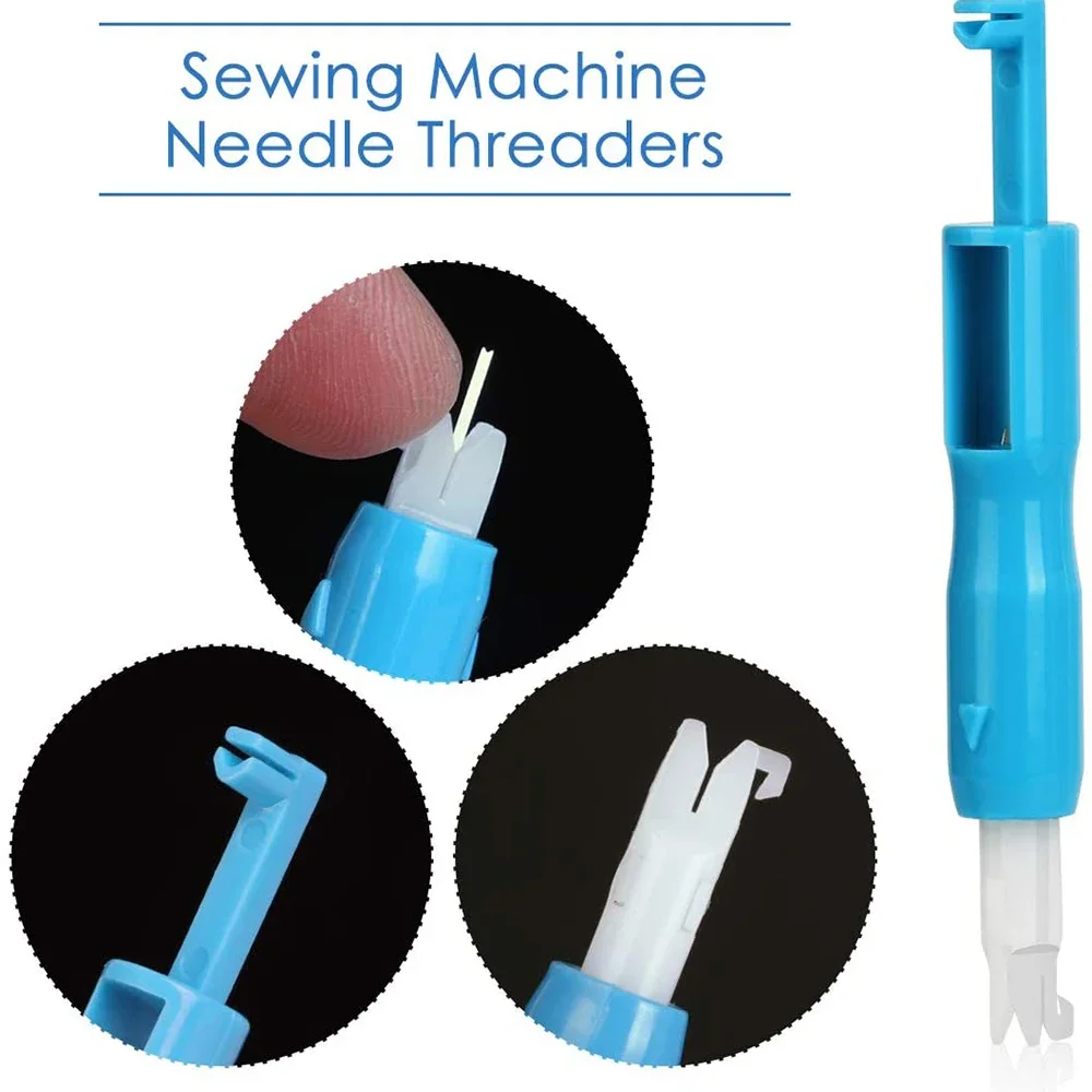 Sewing Accessories Threader For Small Eyes 5 Pcs Sewing Machine Needle ...