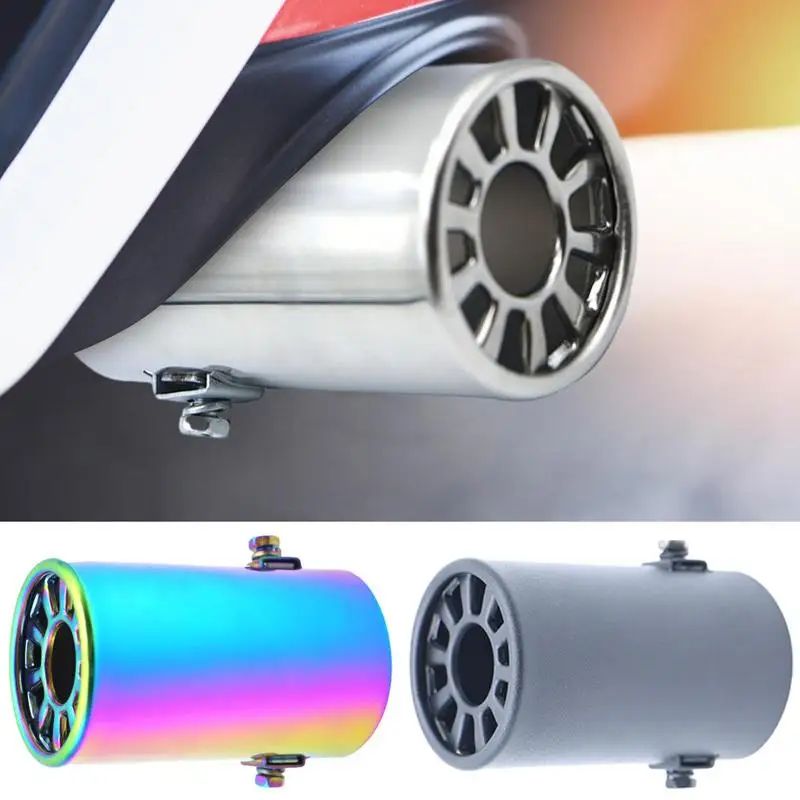 

Universal Exhaust Tip Diesels Tail Pipe Stainless Steel Polished Bolt Modification Tube Car-styling Exhaust Pipes Decoration
