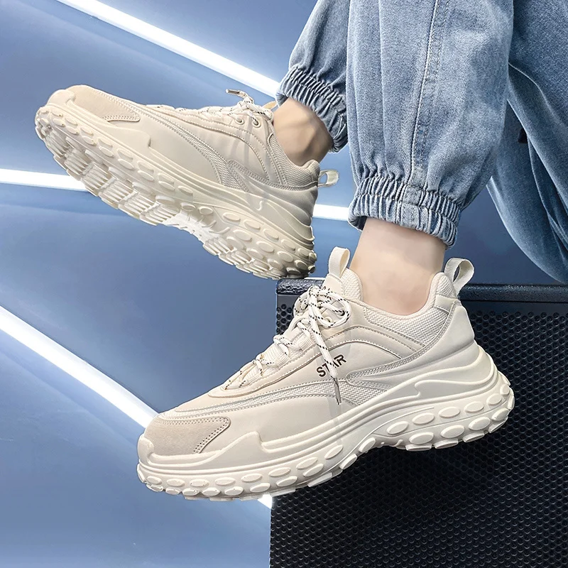 Zapatillas deportivas transpirables para hombre, zapatillas deportivas para caminar y gimnasio, ligeras_voghion.com