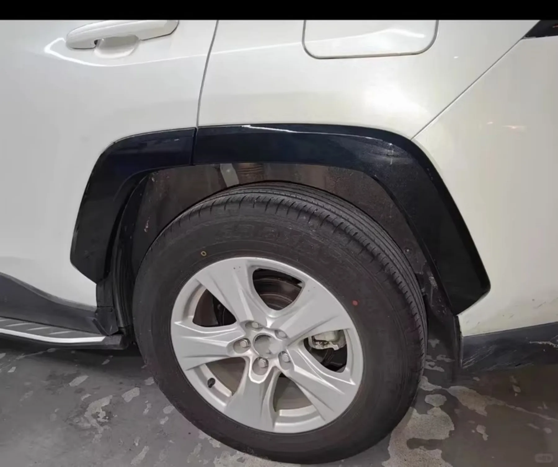 토요타 RAV4 20-25용 자동차 휀더 플레어 아치 휠 아이브로우 프로텍터 머드가드 스티커