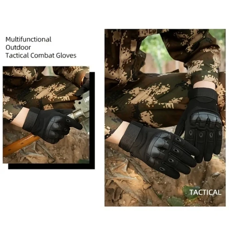 Tactical Full Finger Hunting Gloves Touch Dcreen Design Protection Sports Motorcycle Hunting Full Finger Walking Gloves sports gloves finger gloves tactical gloves