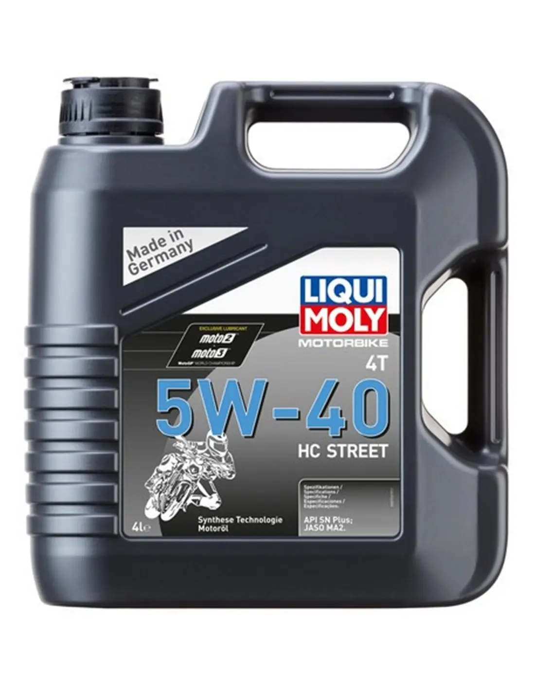 Olio Motore Liqui Moly Hc Sintetico 5 W40 Street 4 Litri Liqui Moly