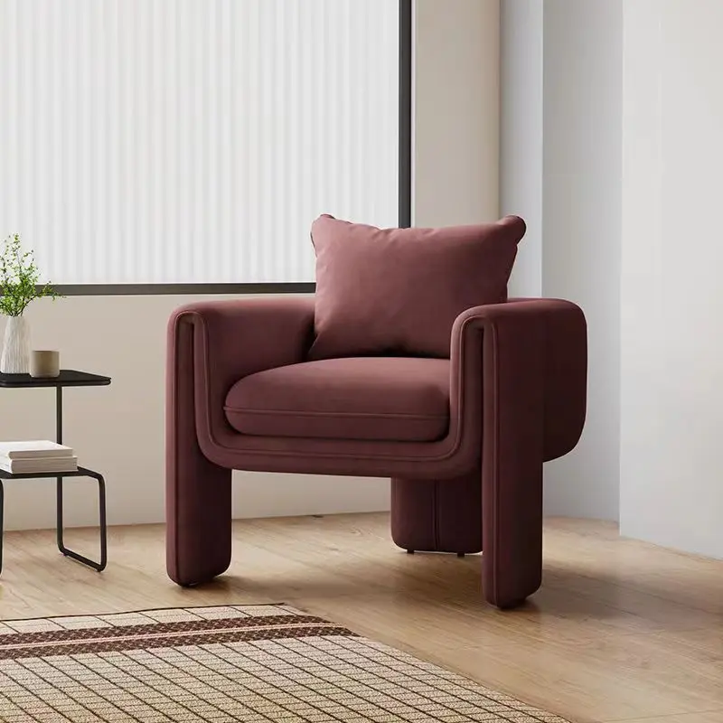 

Lazy Single Sofa Chair Living Room Simple Modern Creative Personality Light Luxury Leisure Sofa Set Furniture Muebles