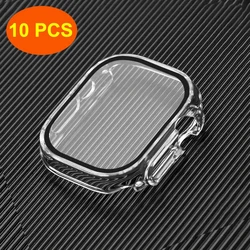 Waterproof Hard Case with Tempered Glass Screen Protector for 45MM Series789 (10 PCS)