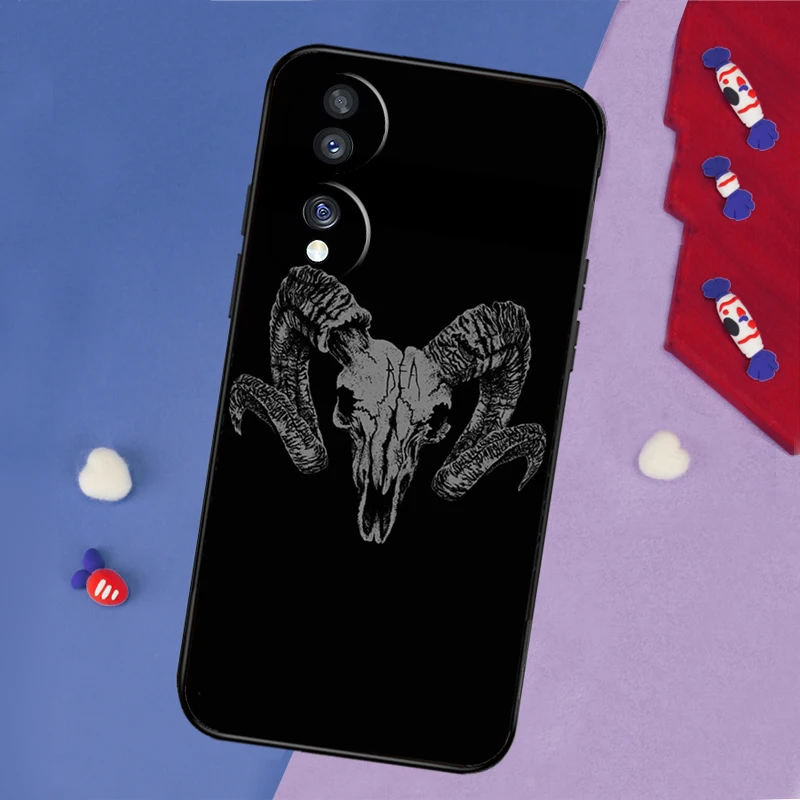 Satanic Scary Skull Phone Case Cover