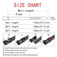 Men's High-Quality Belt 110cm 120cm 130cm Luxury Belt, Black Men's Automatic Buckle Jeans Men's Belt Suit Belt 2