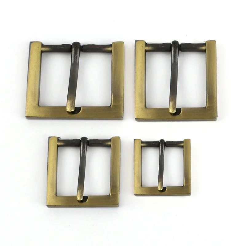 Set of Metal Adjustable Pin Buckles for Luggage Straps and DIY Accessories