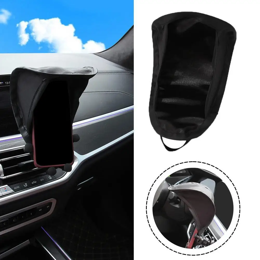 

1pcs Car Mobile Phone Sunscreen Sunshield Phone Umbrella Sun Shade For Motorcycle Bike Car Anti-scald Car Accessories