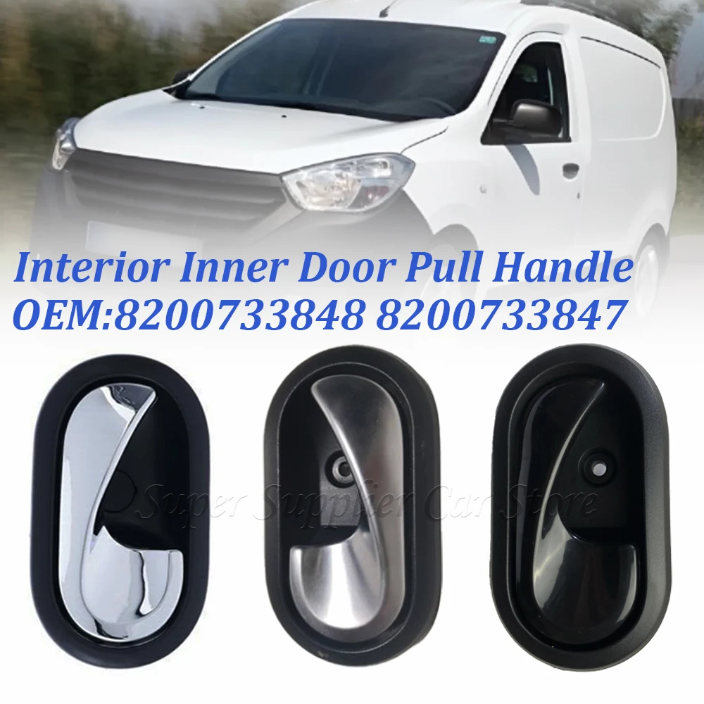 1PC For Renault Dacia Dokker Lodgy Logan Duster 2012 - 2016 Inside Left Right Car Interior Inner Door Pull Handle 8200733848 2