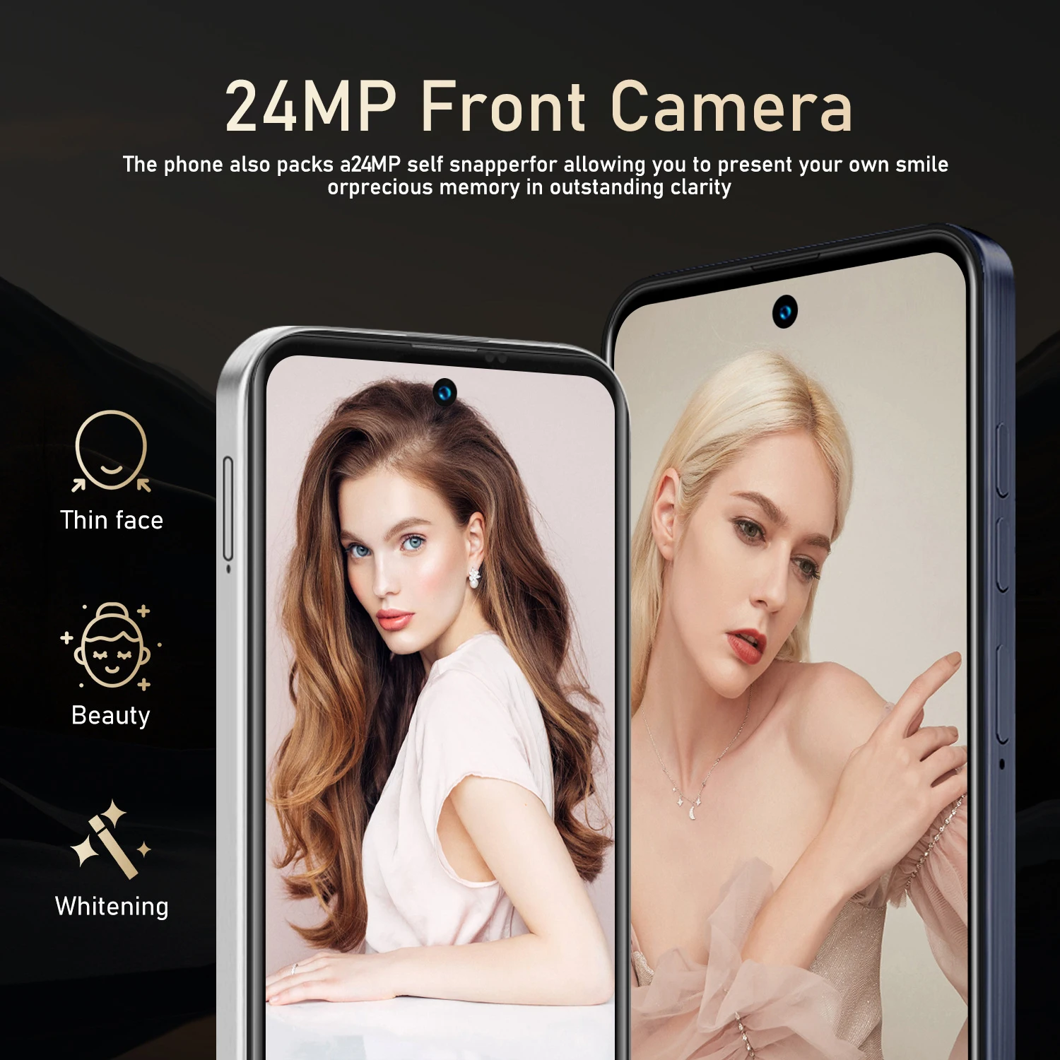 FUFFI Note 15 Pro Smartphone Android 5G Phone Unlock Dual Card 6.56Inch HD 12GB+1TB ROM 24+48MP 5300mAh Google Play Store Phone 6