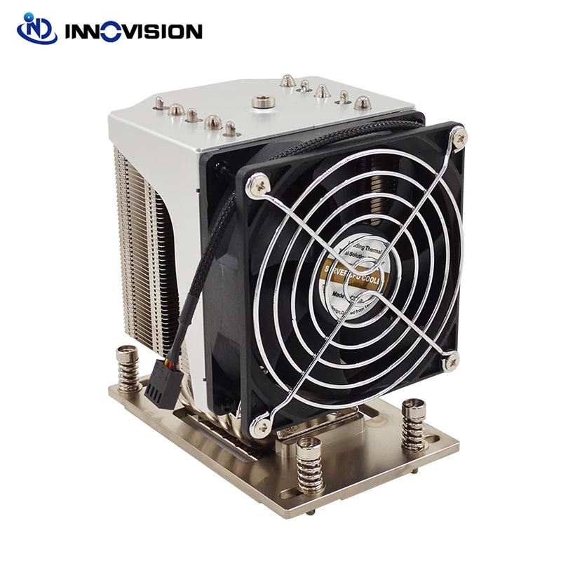 Dissipador de Calor Ipfs 4u Amd Sp3 Cpu Cooler com Ventilador Tubo de Calor Cobre Tdp até 280w para Amd Epyc Série Cpu Novo - Imagem 6