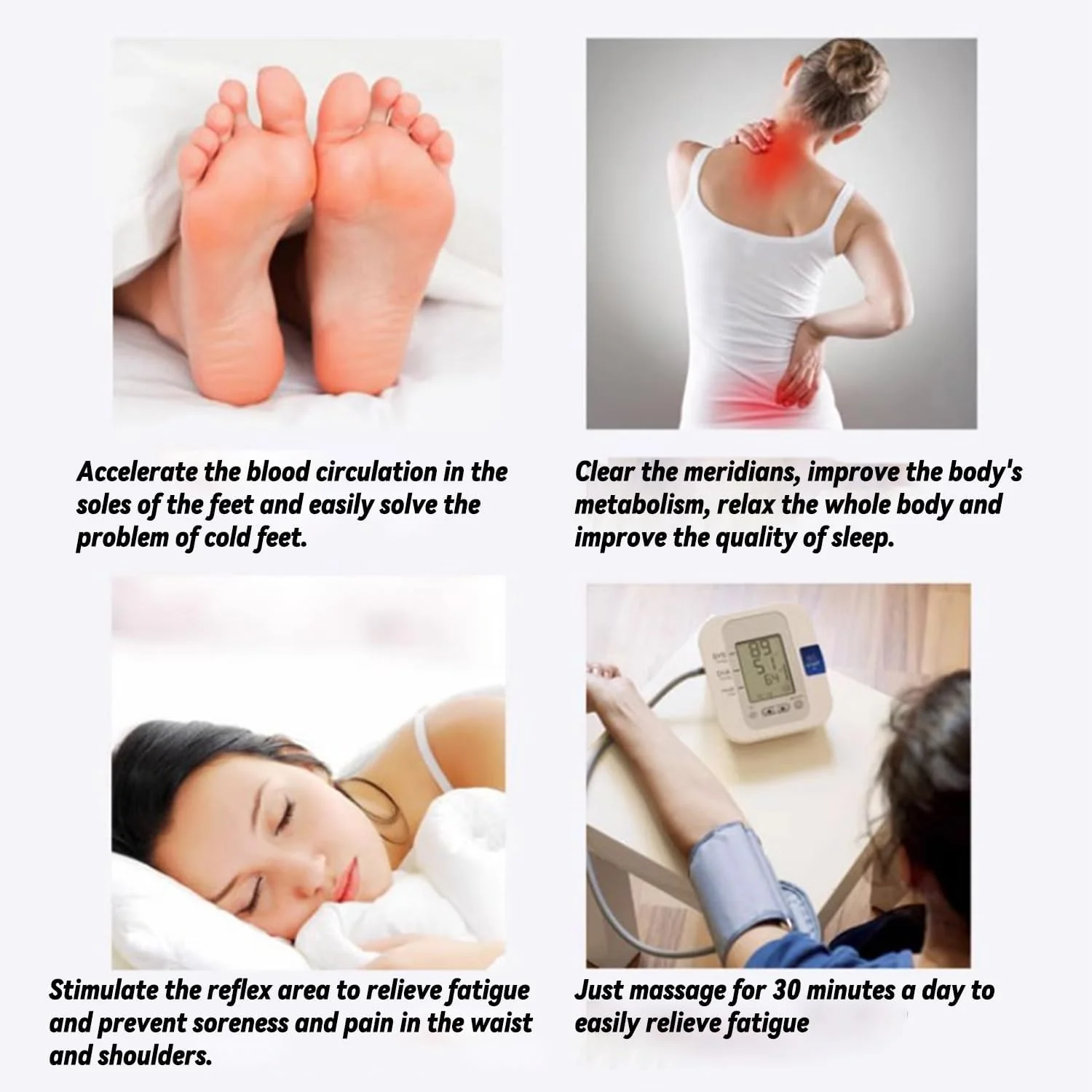 Magnetic Acupressure Insoles Orthopedic Insole for Men and Women Remove Odor Massage Insole Relaxation Shoe Pads Comfort Soles