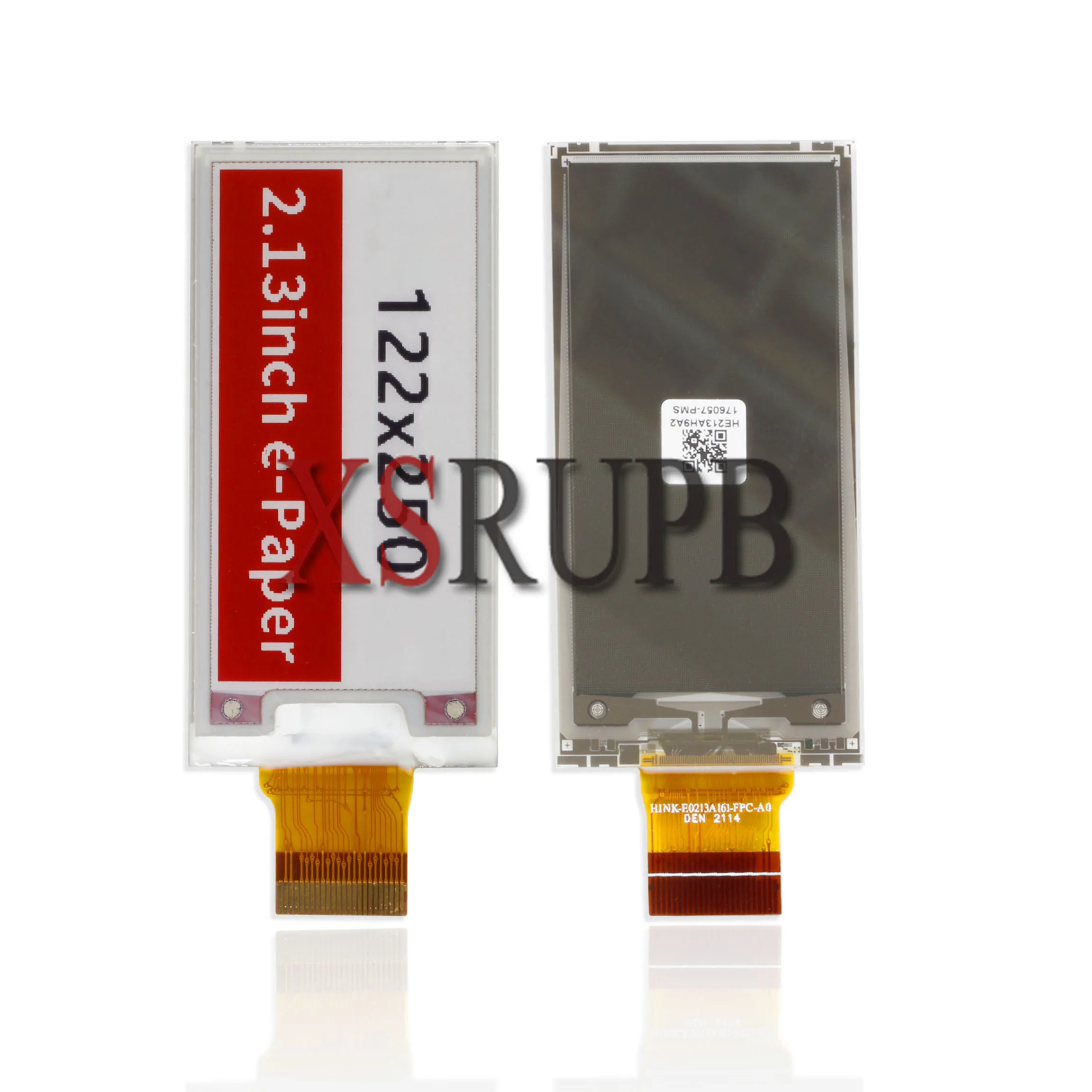 

2.13inch E-Paper E-Ink Display Module HINK-E0213A161-FPC-A0 for Raspberry Pi Pico, 122×250, Red / Black / White, SPI