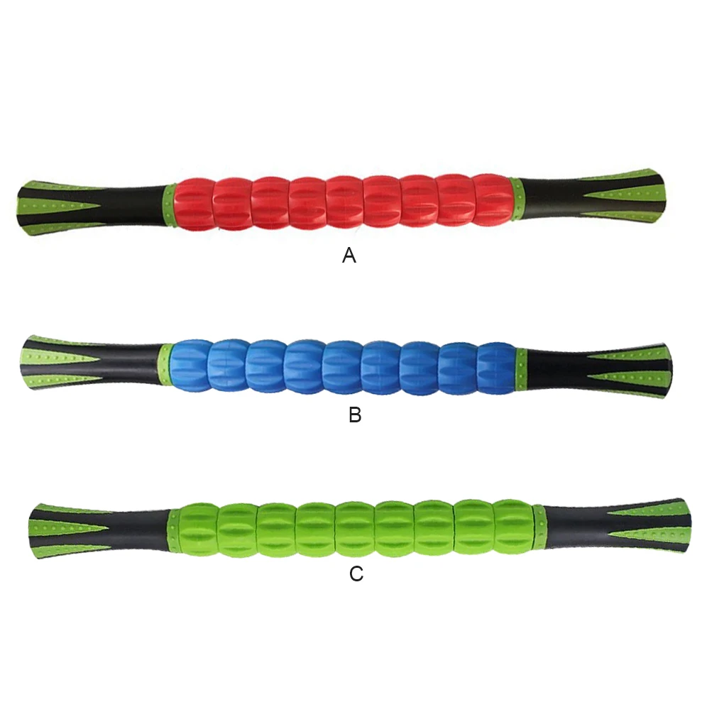 

Muscle Roller Massager Body Massage Stick Leg Back Recovery Care Tool for Fitness Athletes Blue