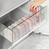 1/10PC Small Food Preservation Boxes Refrigerator Frozen Meat Vegetable Fresh-Keeping Box Transparent Kitchen Sealed Storage Box 3