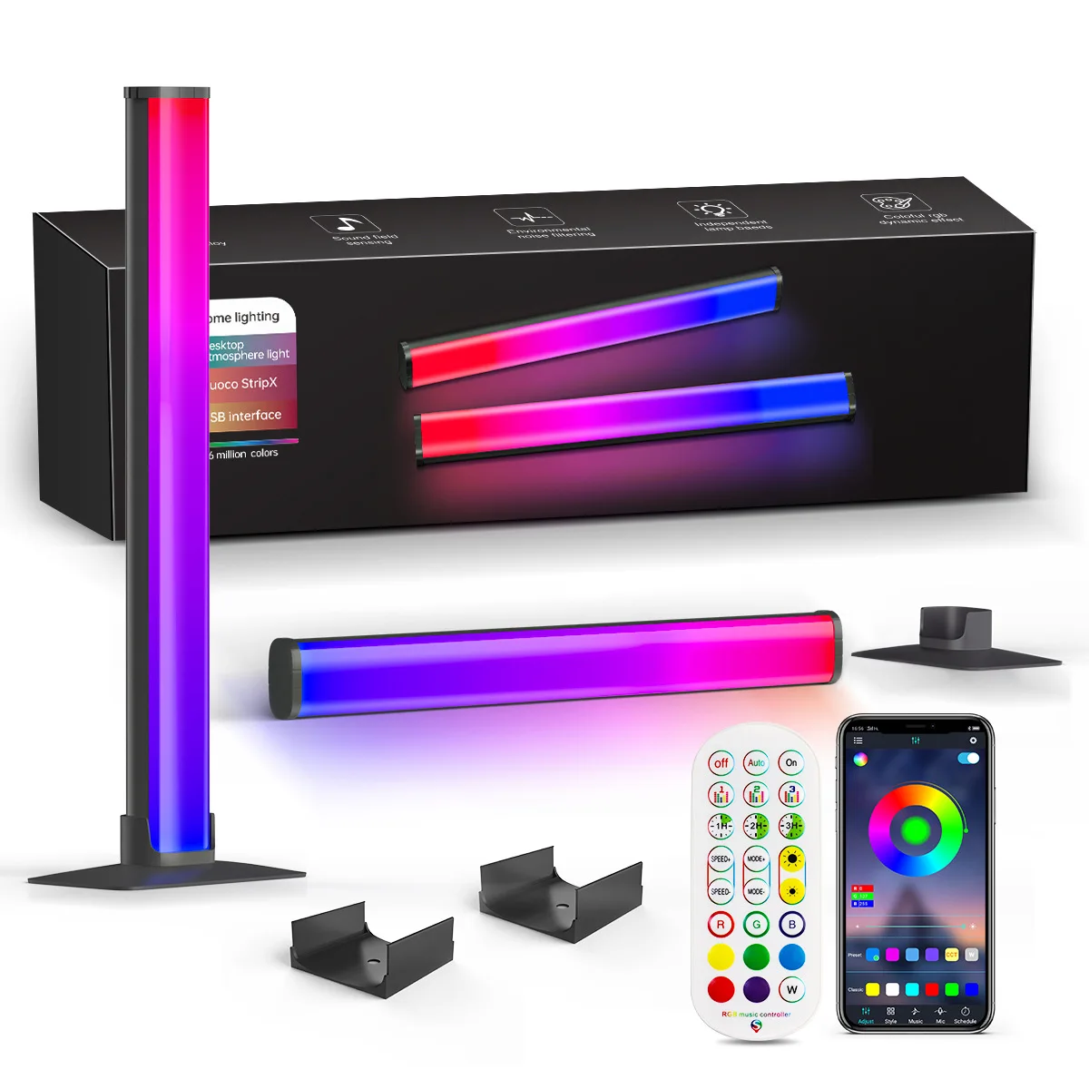 

USB Computer TV Phantom Game Atmosphere Light 5V Music Pickup Light Marquee Desktop New Strange Atmosphere Light