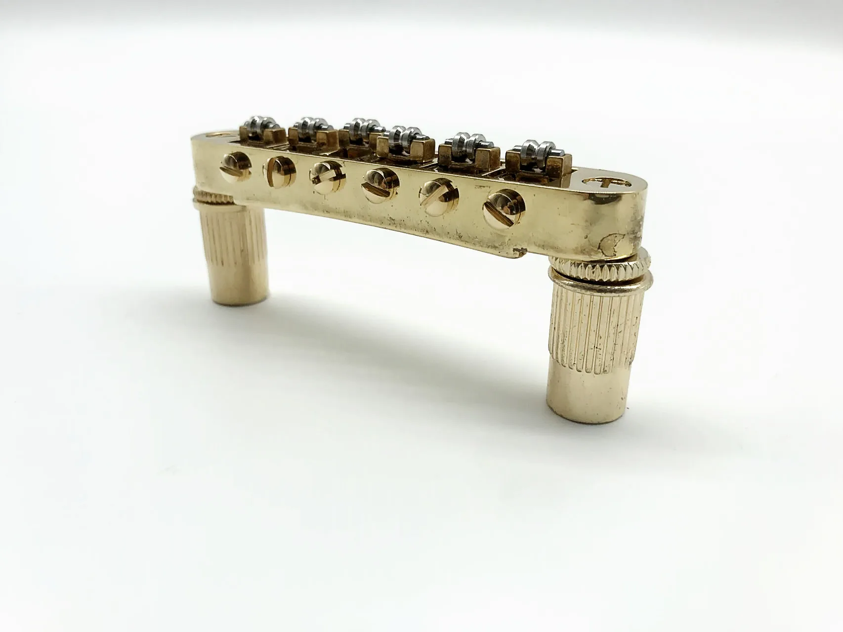 

1set of Roller Saddle Tune-O-Matic Bridge For Electric Guitars Made in Korea #L043