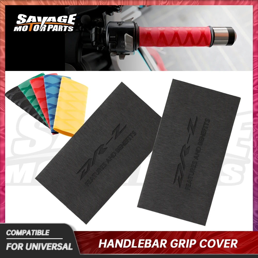 Universal Handlebar Grip Cover Guards Slipon Anti Vibration Soft Handle Covers Antislip