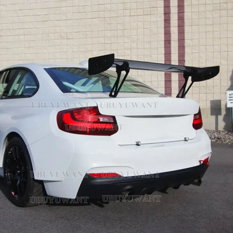 Фото Универсальный Спойлер для BMW M2 M3 M4 GTS, спойлер для заднего багажника из натурального углеродного волокна в стиле RKP, автомобильные товары, внешние части №2