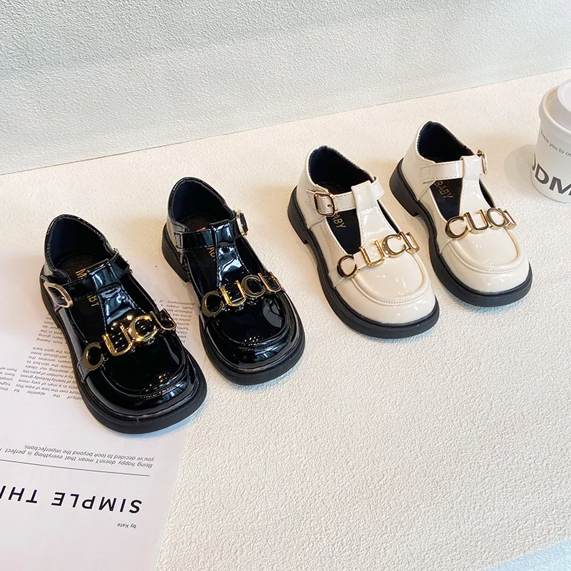 

Kids Shoes Girls Shoes PU Leather Girls Dress Shoes Soft Princess Mary Jane Flats Shoes Kids