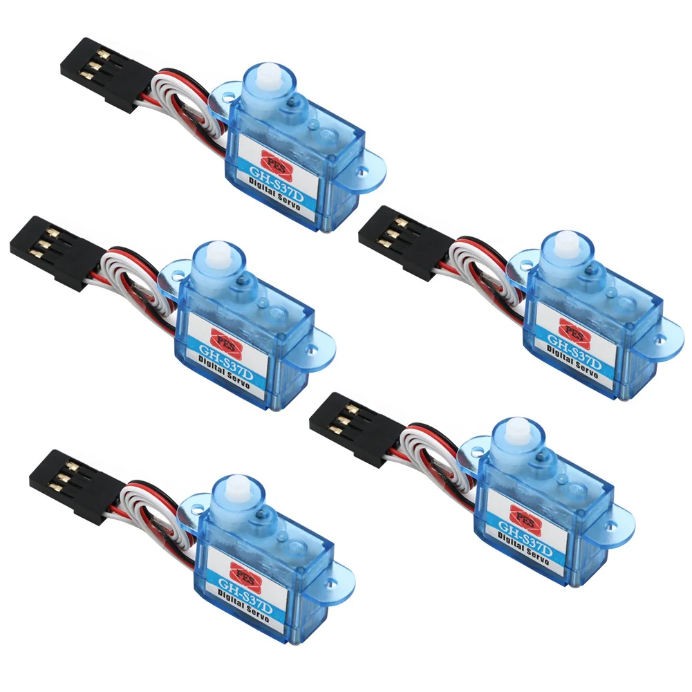 5 / 10 / 20 / 50 / 100 Pz Pes Gh-S37A 3.7G Servo Mini Micro Servo Per Rc Aereo Elicottero Barca Accessori Per Auto