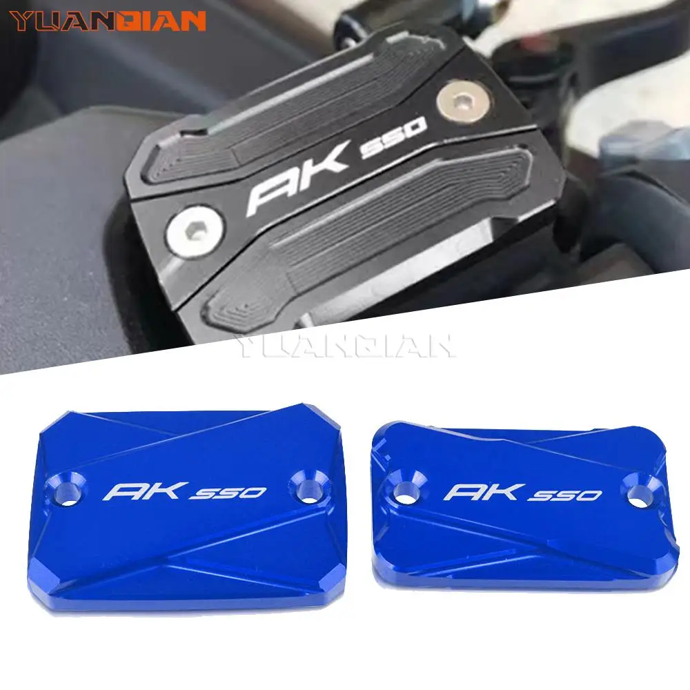 

AK550 2017-2021 Motorcycle Accessories Aluminum Brake Fluid Reservoir Cap Cover For KYMCO AK 550 ak550 2017 2018 2019 2020 2021