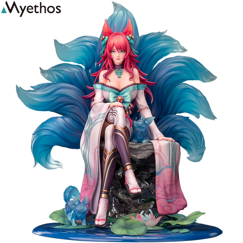 Myethos League of Legends Ahri Spirit Blossom 1/7 bambola Bishoujo da  collezione Anime Figure Model Toy Gift 27cm - AliExpress, image size:960x960