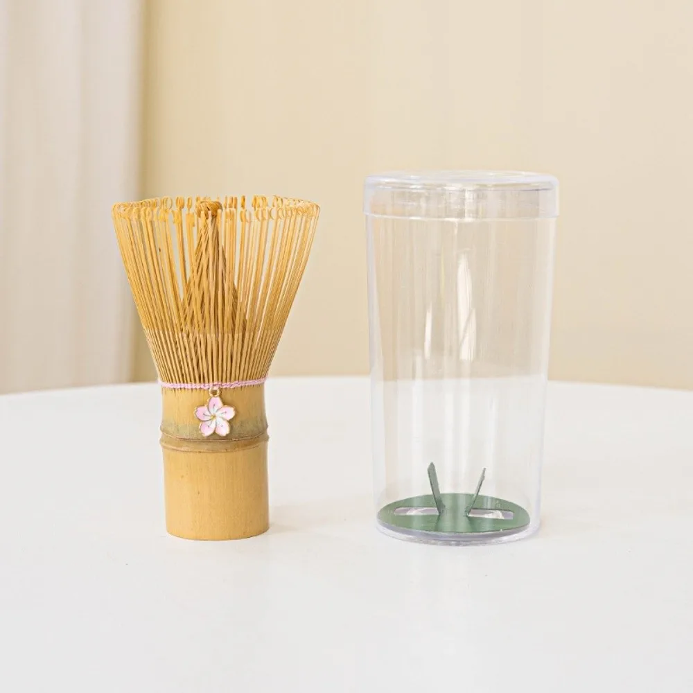 Premium Handmade Bamboo Matcha Whisk - Multifunctional Tea Stirring Brush
