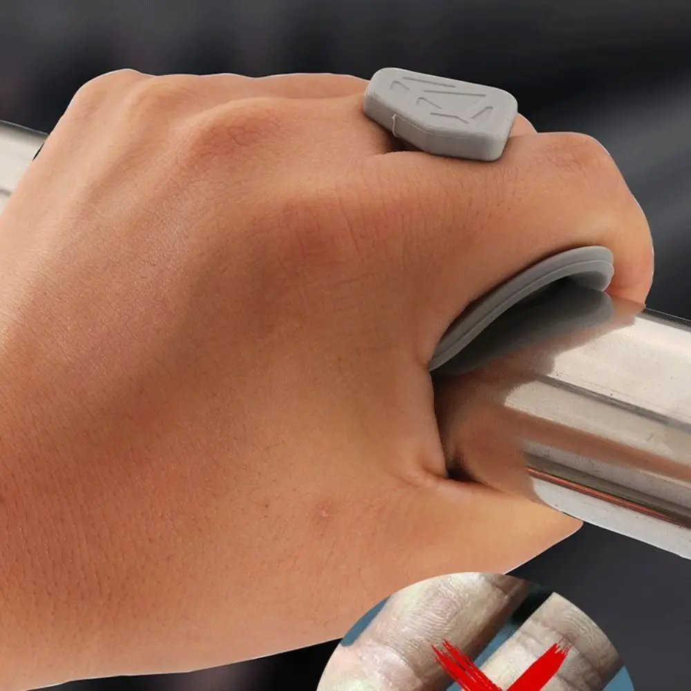 1 Pair Anti-Slip Grip Strengthener No Sweaty Breathable Workout Grips Portable Elastic Finger Trainer for Men & Women