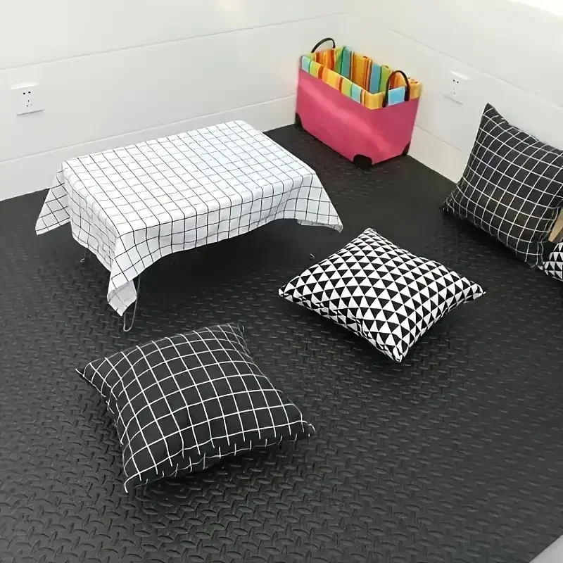 12pcs/24pcs Puzzle Exercise Mat, Interlocking Foam Fitness Mats for Home Fitness, Suitable for Home Gym, Yoga Outdoor Workout