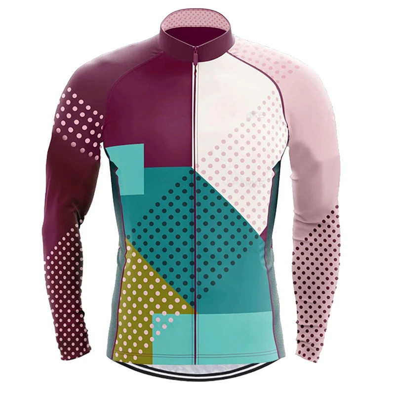 thumbnail image 1 of Maillot de ciclismo de manga larga, ropa transpirable para bicicleta de montaña, ropa de otoño y verano para bicicleta, maillot, ropa ciclismo, 1 of 5