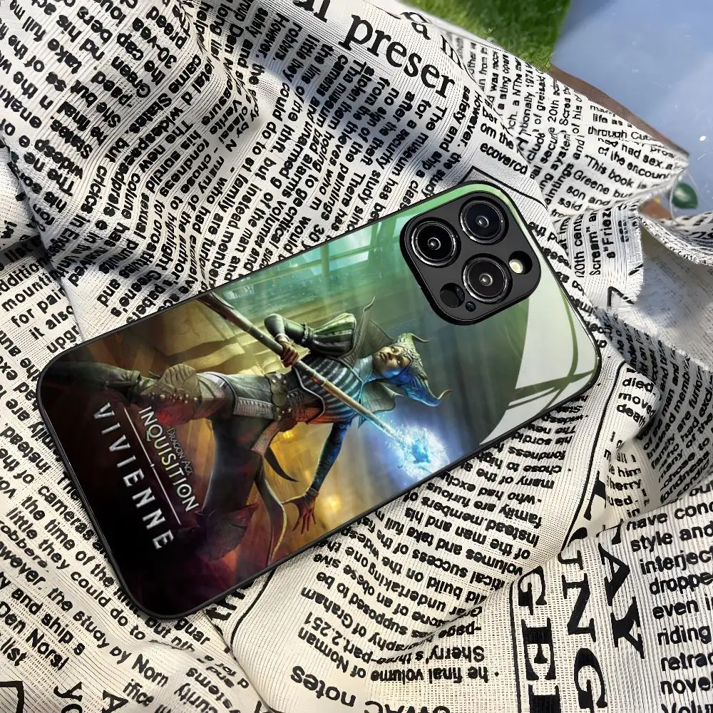 Чехол для телефона Dragon Age инквизиция для Iphone 15 13 12 14 11 Pro Max Mini X Xr Xs 8 7 Puls 6 стекло Чехол для телефона Dragon Age инквизиция для Iphone 15 13 12 14 11 Pro Max Mini X Xr Xs 8 7 Puls 6 стекло
