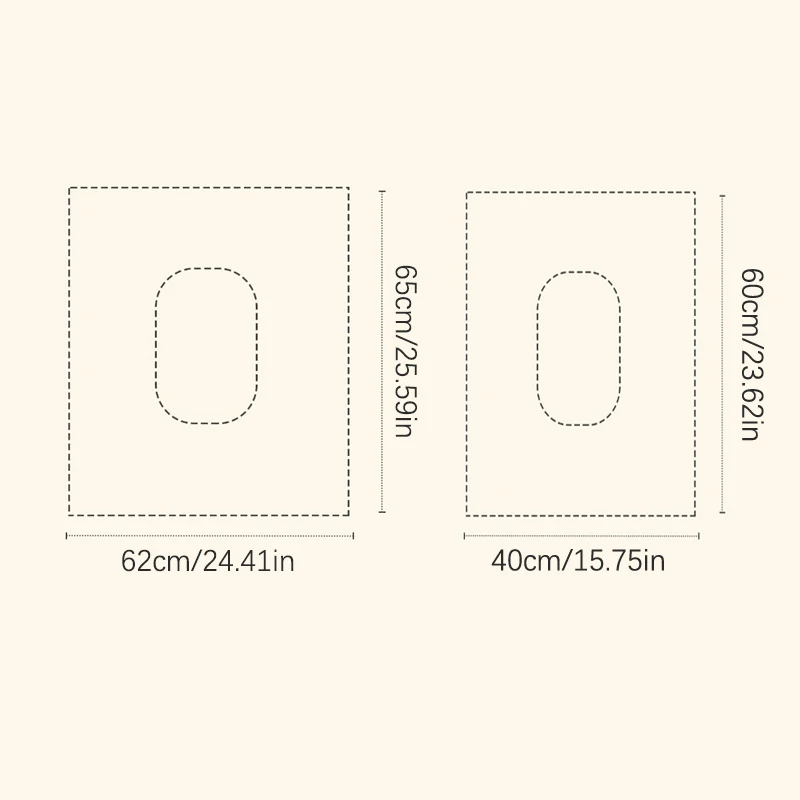 Toilet Seat Cover 7/10 Pcs Disposable Extra Large Waterproof Toilet Cover for Toddlers & Adults Portable Individually