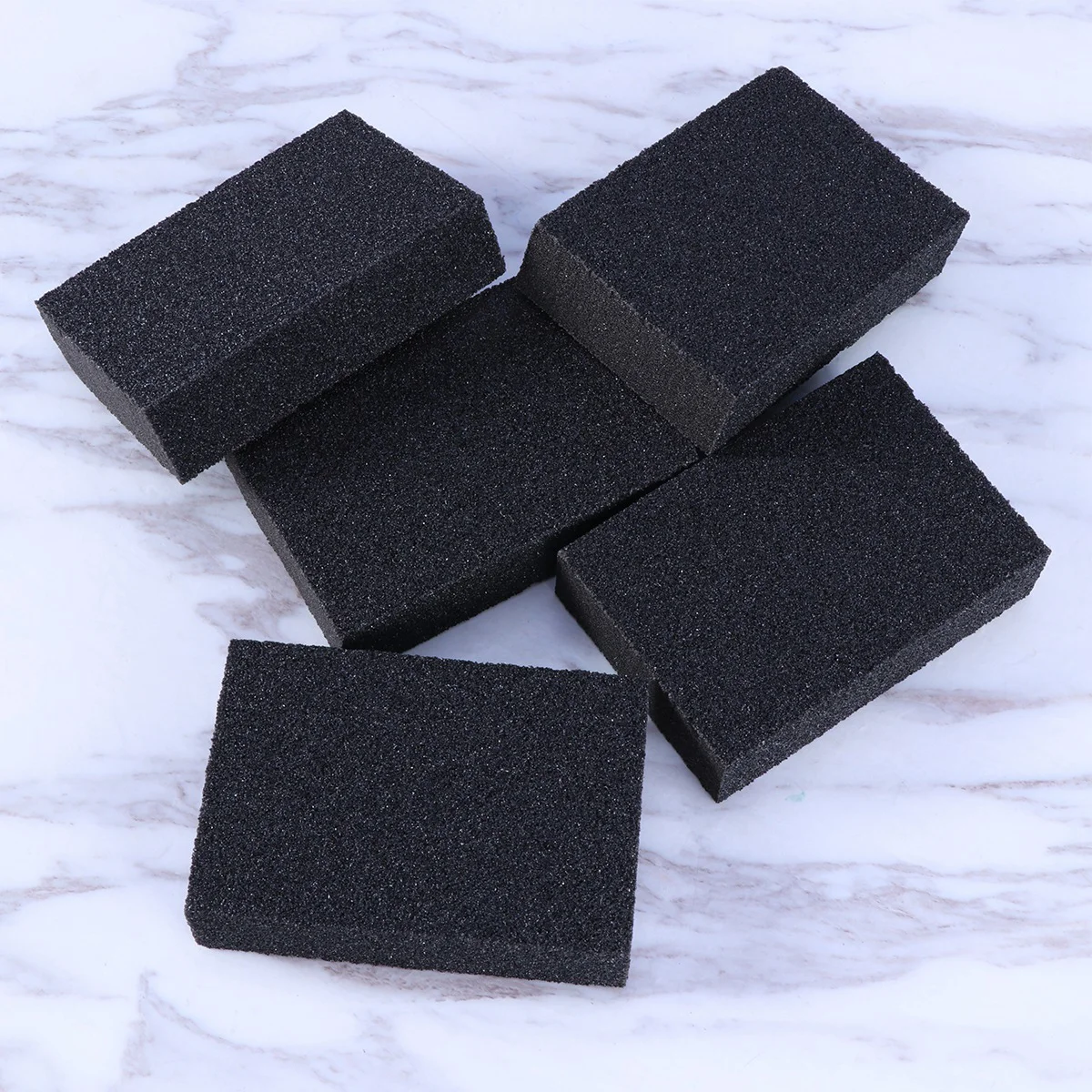 

5 Pcs Scrubber Stain Remover Pads Sponge Bowl Dish Washing Cleaning Brush Descaling