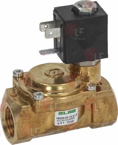 Brass LP NC Solenoid Valve With 230V Coil