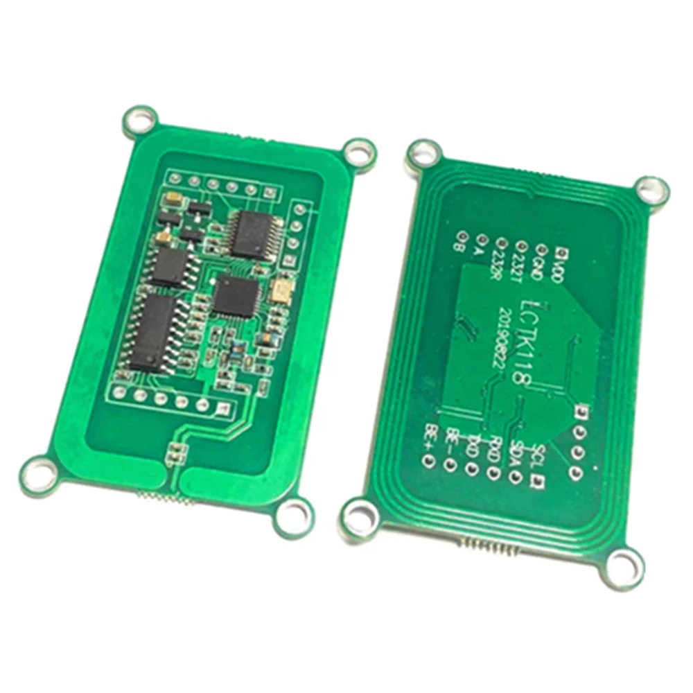 RFID Reader Module RC522 13.56MHz Serial IC Card Writer 60mm for Door Access Control System UART RS232 RS485 IIC Output