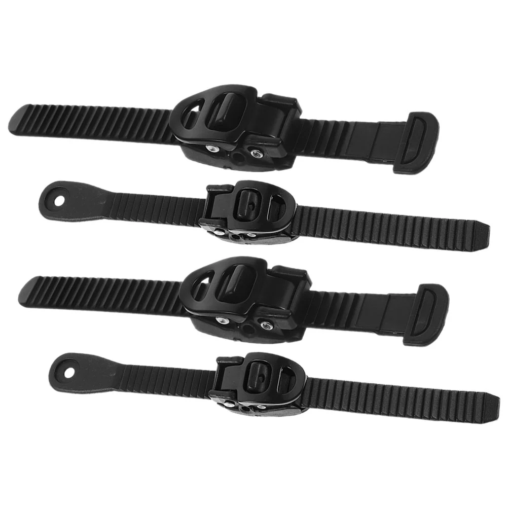 

4 Sets Roller Skate Straps Replaceable Skate Buckles Roller Skates Buckle Straps Skating Shoes Buckles