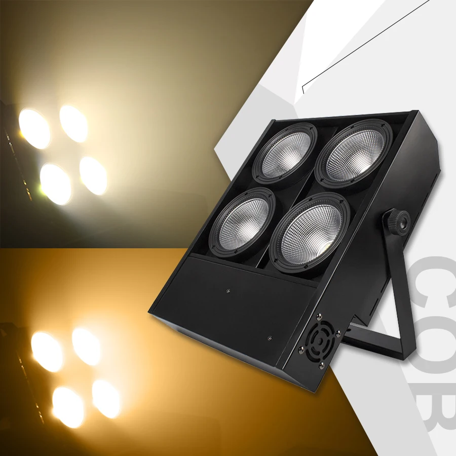 

4*100W COB LED Par Blinder Audience Stage Lighting Indoor 4 Eye COB Performance Light