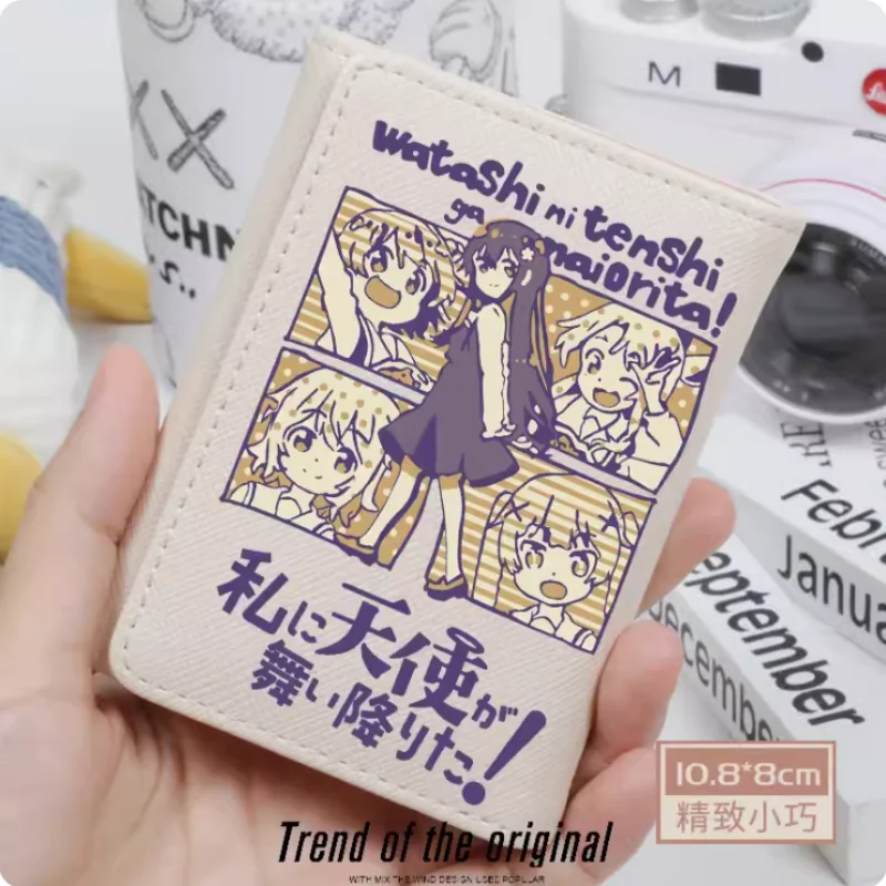 WATATEN!: an Angel Flew Down to Me  Wallet Women Fold Bag Multi Card  Coin Pocket Holder Fashion Wallet Gift