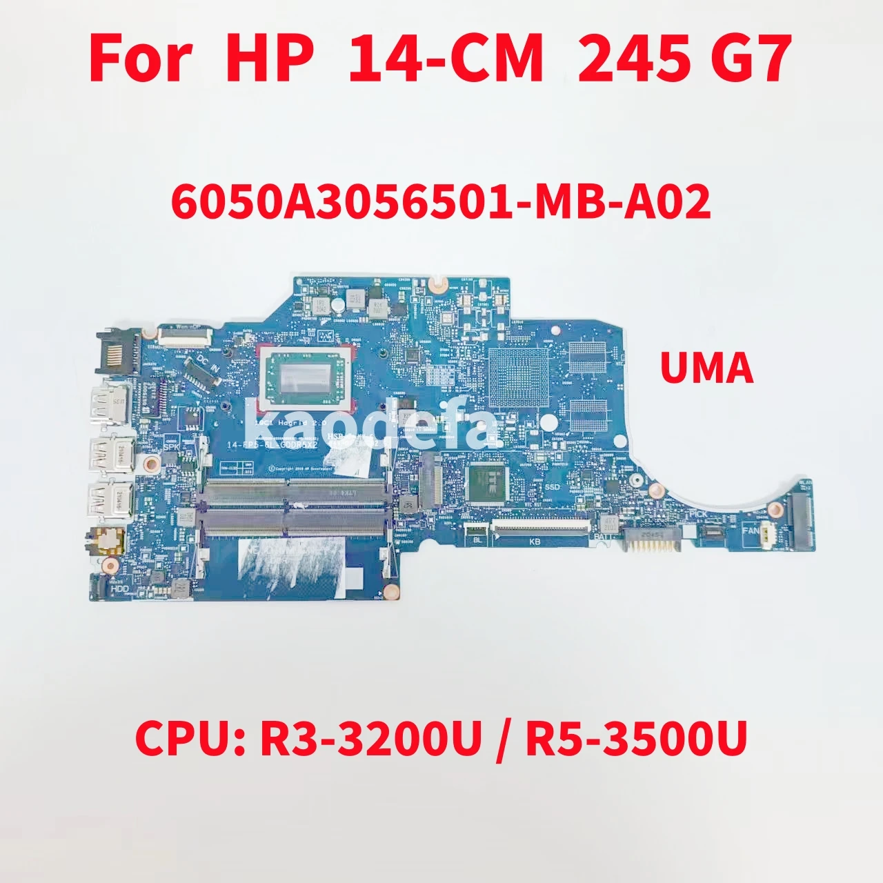 Hp Envy R3 3200u Vs R5 3500u 6050A3056501-MB-A02 Mainboard For HP